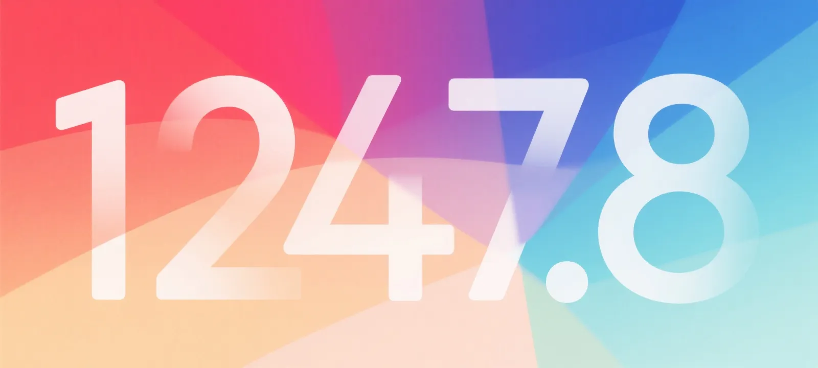 抽象数字与光影背景