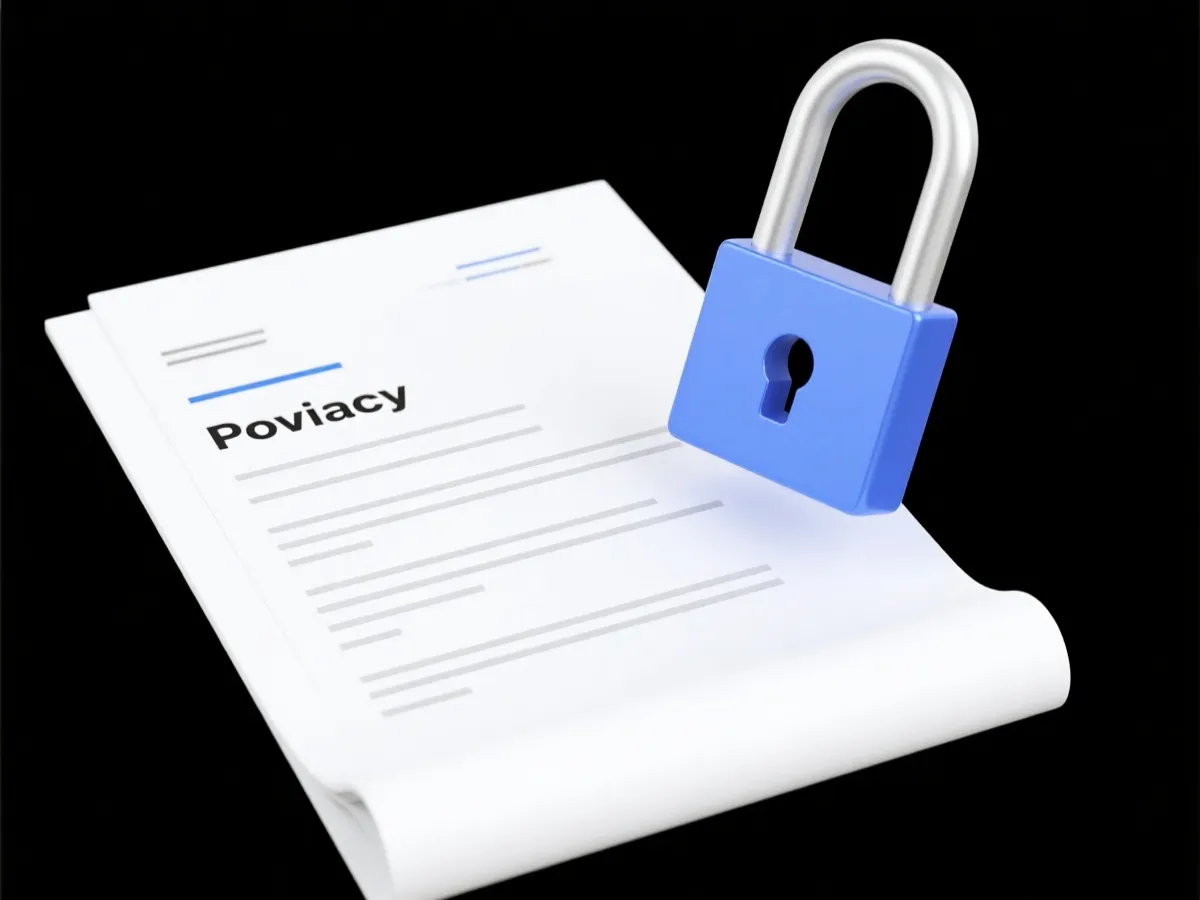 隐私与安全插画